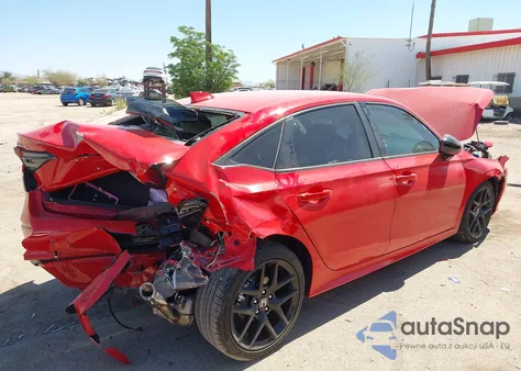 2025 Honda Civic Sport из США, поврежденный, VIN 2HGFE2F55SH540275